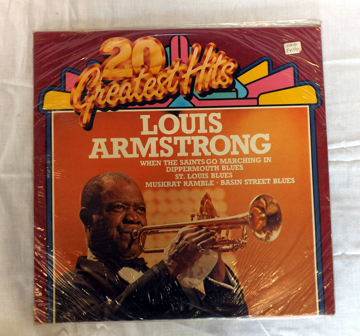 Greatest Hits Louis Armstrong LP